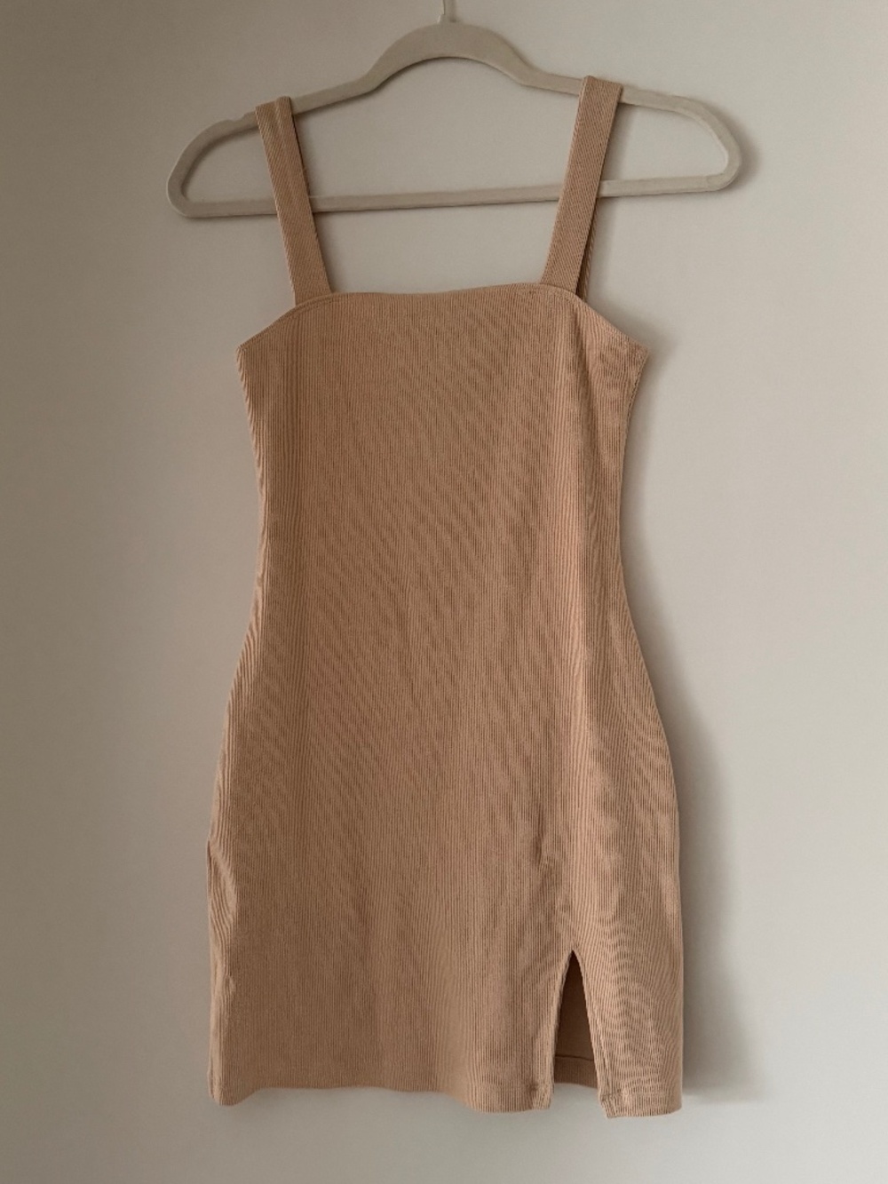 NWOT BB Dakota Tan Mini Dress